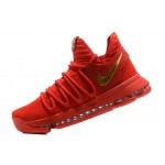 Kevin Durant KD10 "Chinatown" Red/Gold