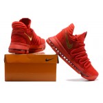 Kevin Durant KD10 "Chinatown" Red/Gold