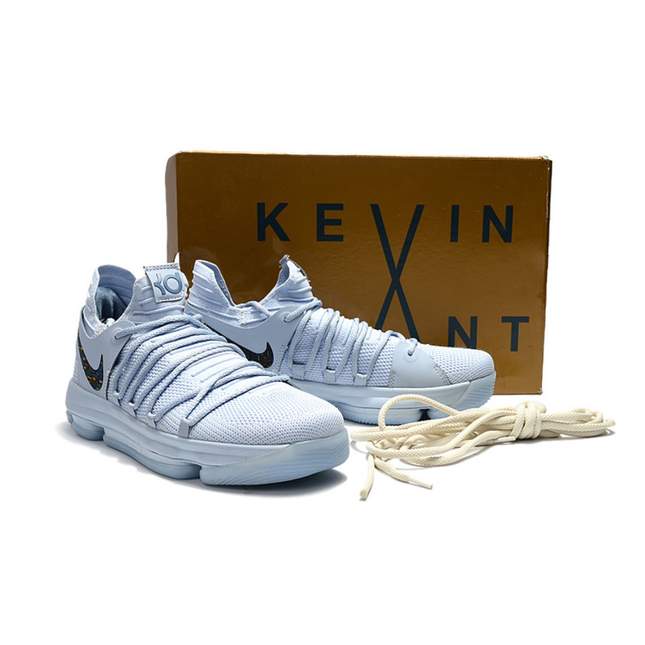 Kevin Durant KD10 "Anniversary" Ice Blue