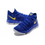 Kevin Durant KD10 "Braves" Blue/Yellow