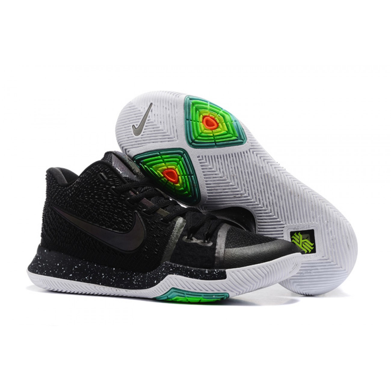Kyrie 3 "Black Colorful"