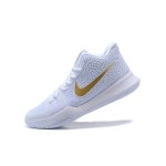 Kyrie 3 White/Gold