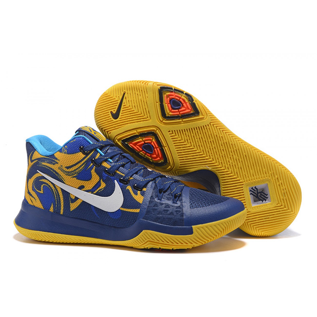 Kyrie 3 "Five Champion" Blue/Yellow