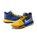 Kyrie 3 "What The" Black/Blue/Yellow
