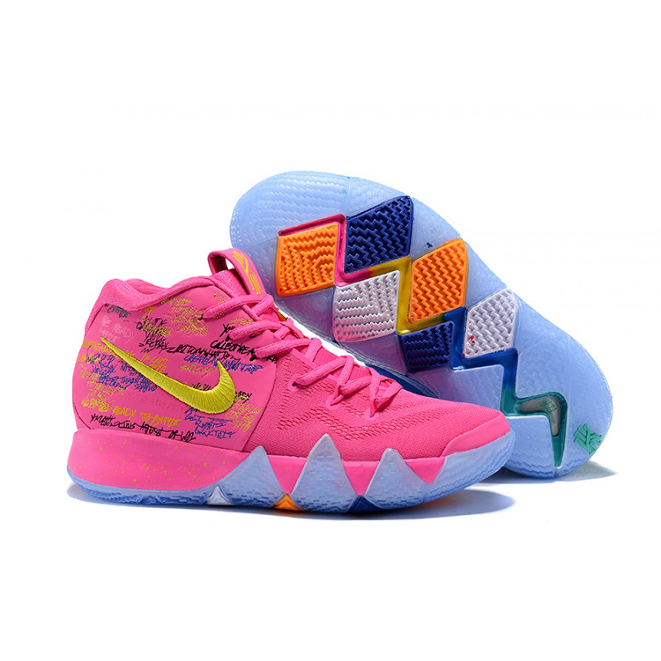 Kyrie 4 "Christmas" Pink/Green