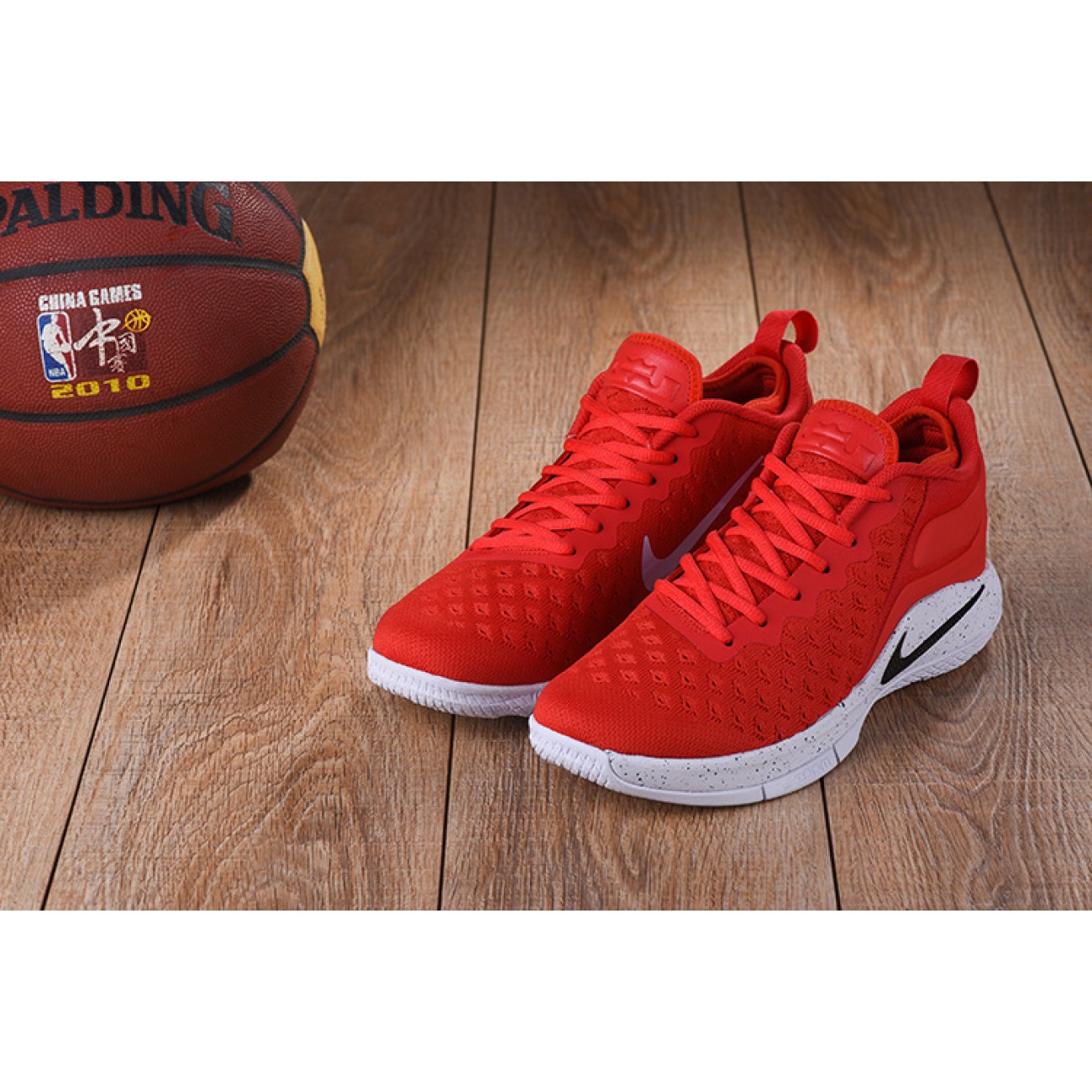 Lebron Witness 2 Flyknit Basketball Shoes Red/White/Black