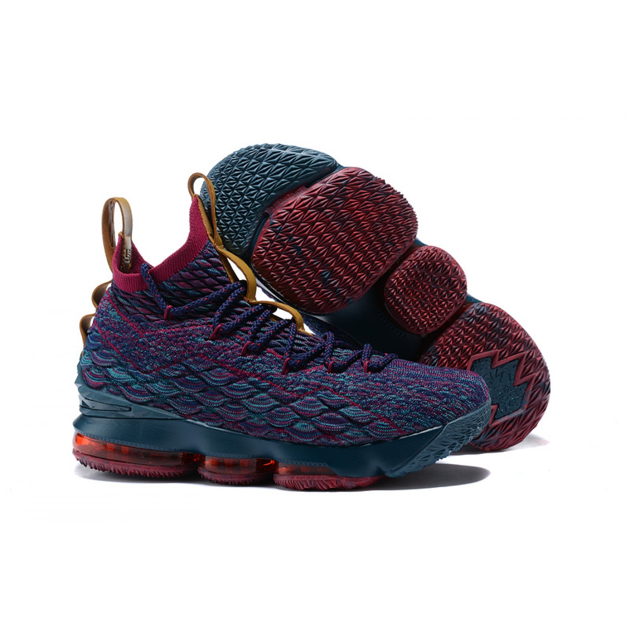 Lebron 15 "The Cavaliers" Red/Deep Blue