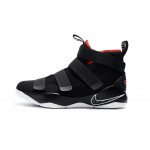Lebron Soldier 11 "Bred" Black/Red