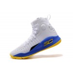 Under Armour UA Curry 4 White/Blue/Yellow