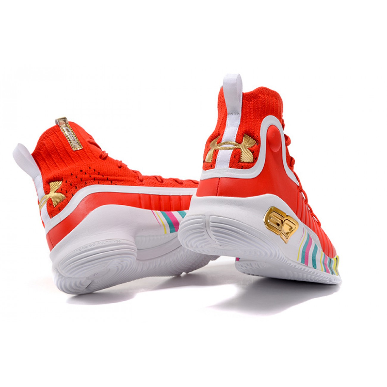 Under Armour UA Curry 4 "The Year of Rooster" Red/Gold