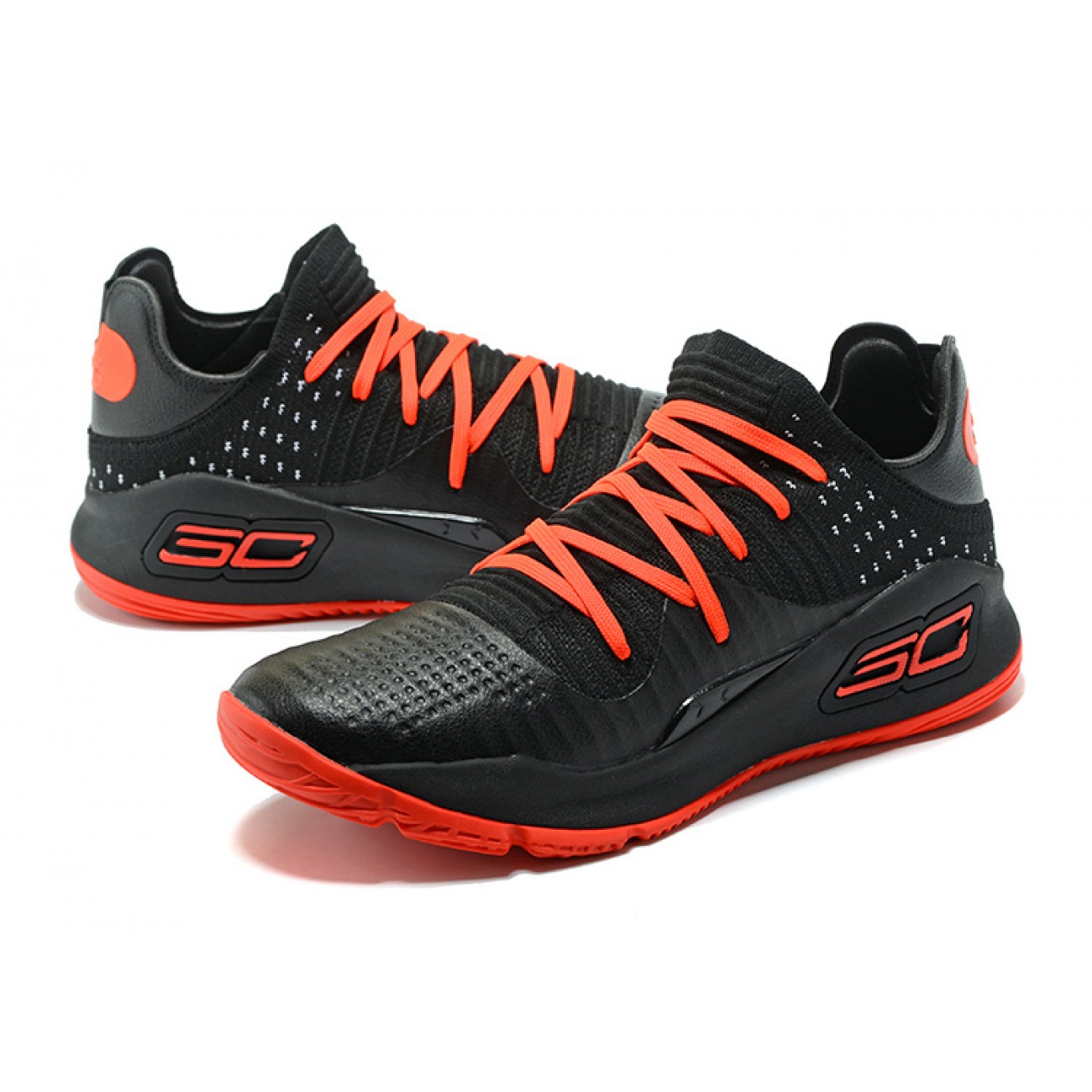Under Armour UA Curry 4 Low Black/Red
