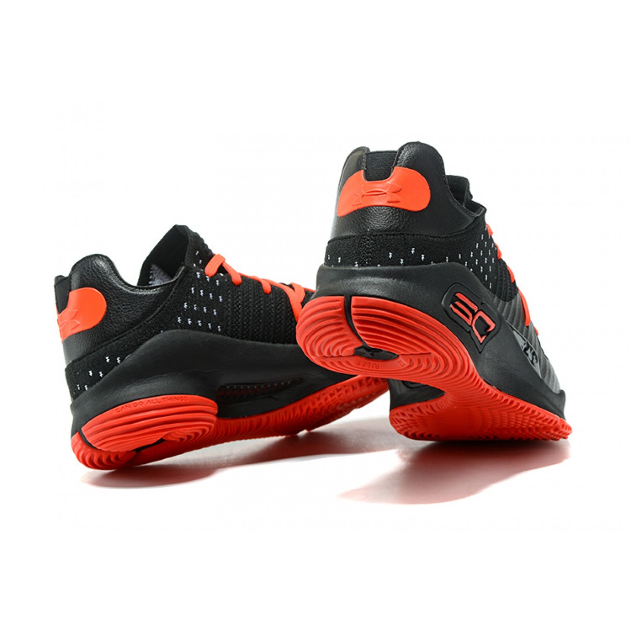 Under Armour UA Curry 4 Low Black/Red
