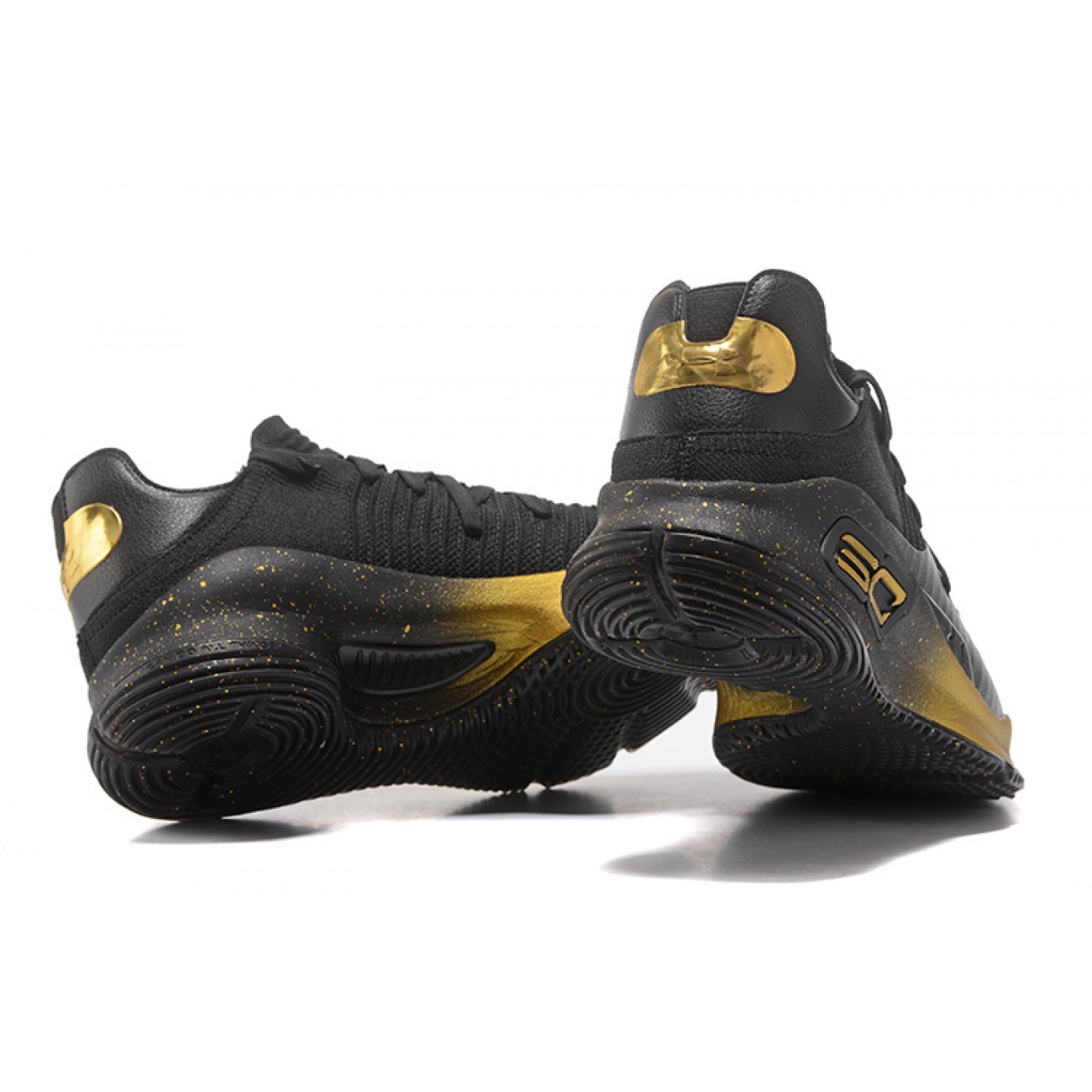 Under Armour UA Curry 4 Low Black/Gold