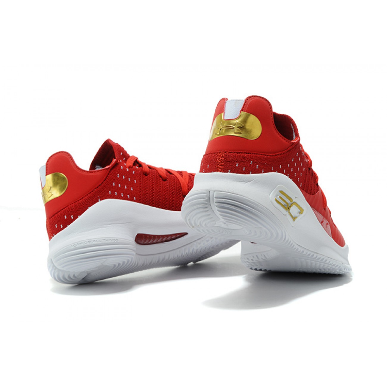 Under Armour UA Curry 4 Low Red/White