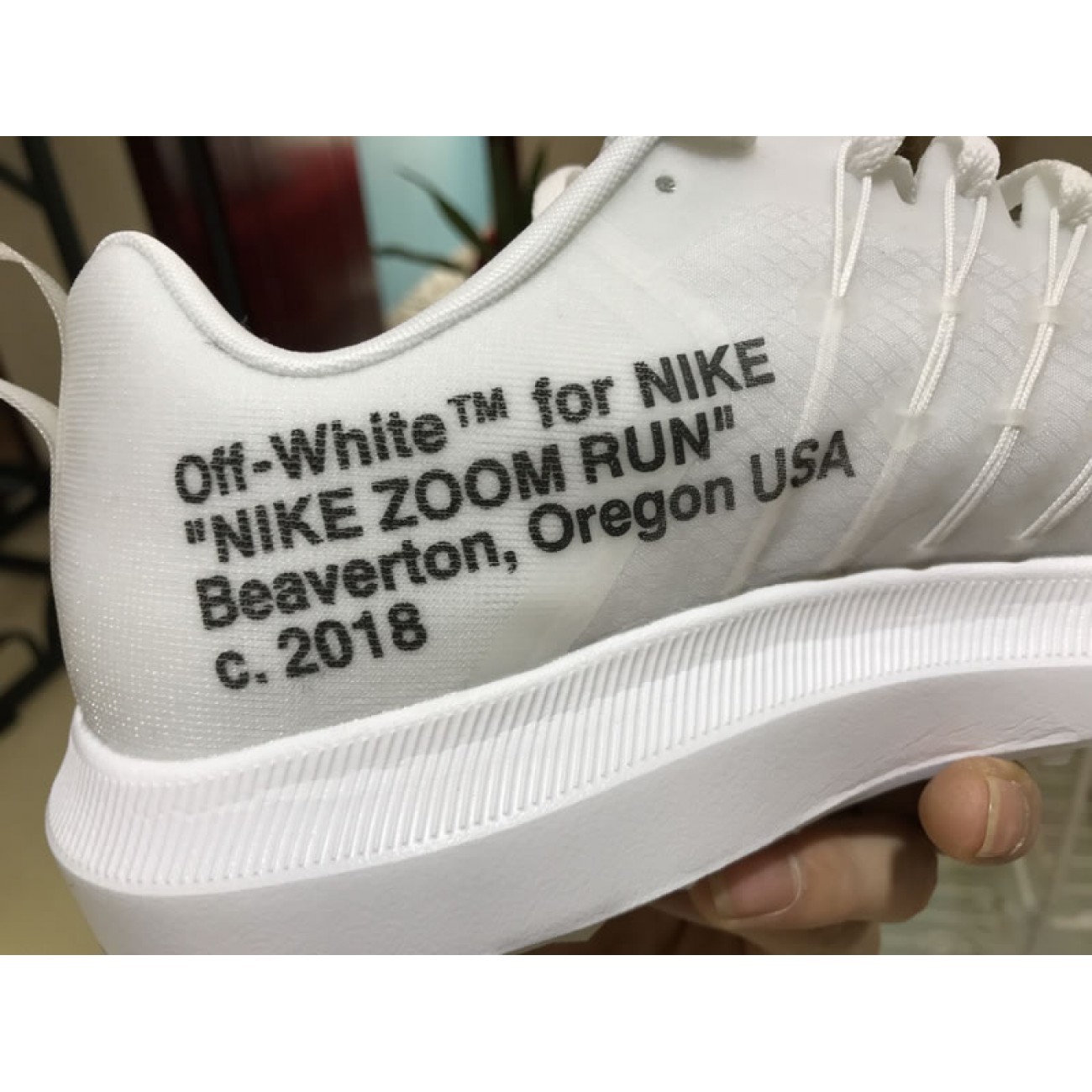 Off-White x Nike ZoomFly SP 4% OW White 808989-200