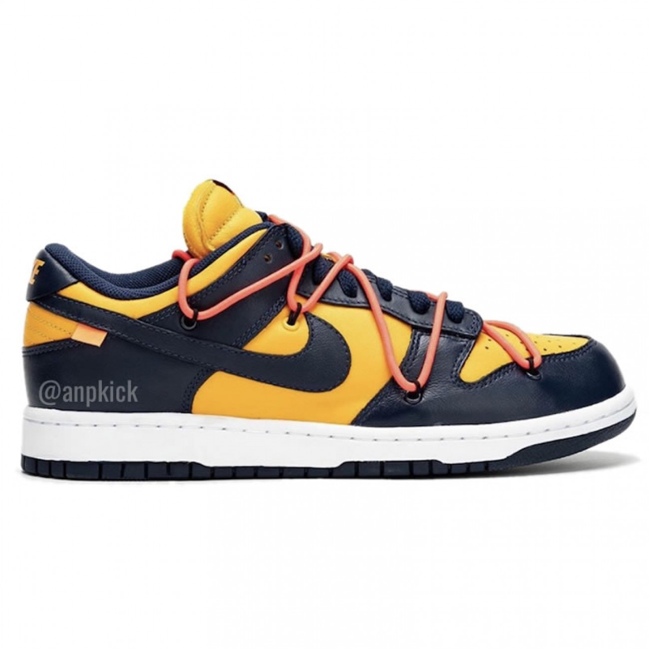Off-White x Nike Dunk Low "University Gold" Release Date CT0856-700
