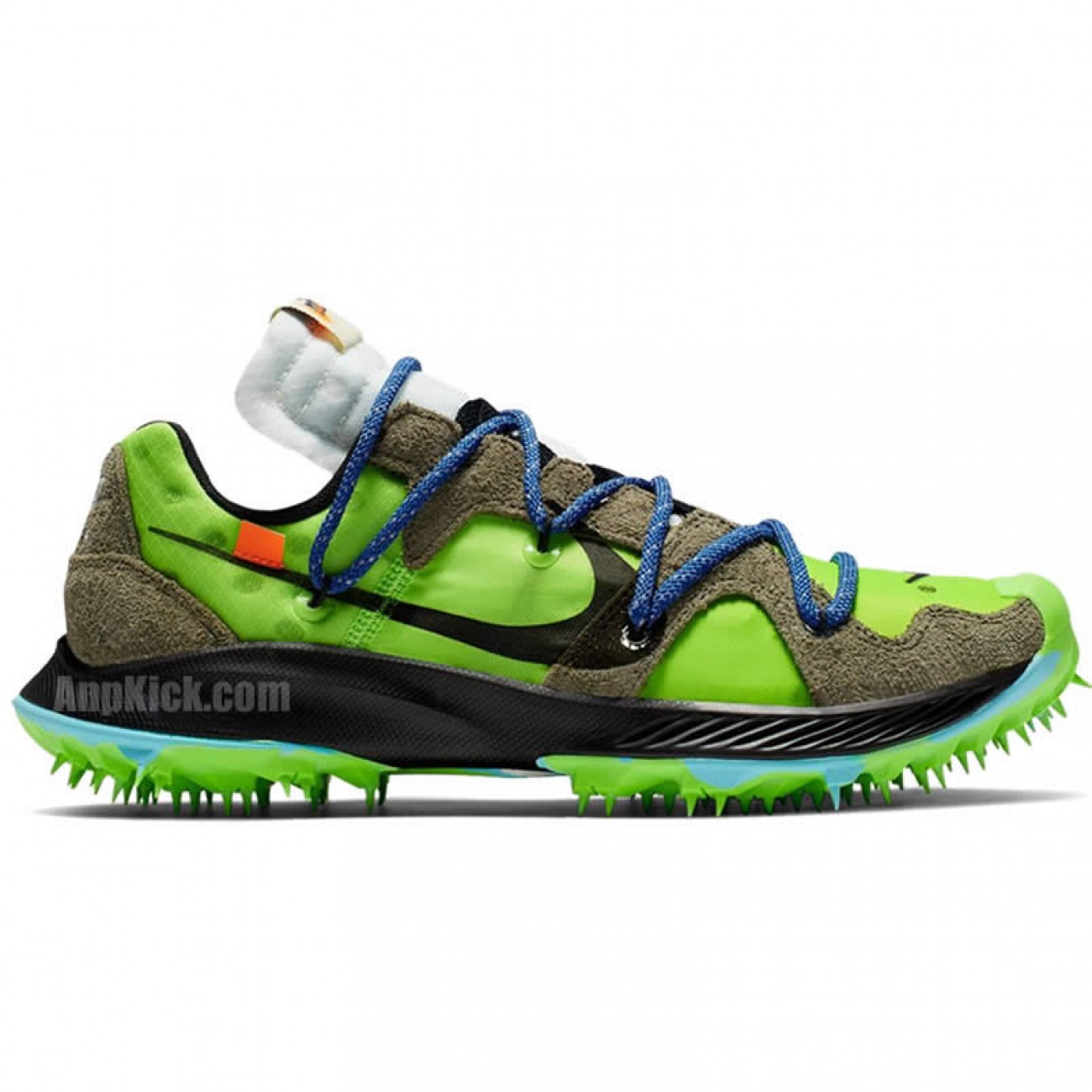 Off-White x Nike Zoom Terra Kiger 5 Green "Athlete In Progress" CD8179-300