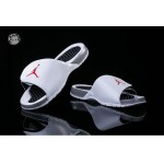 Air Jordan Hydro V Retro AJ5 Sandals Slippers White Grey Red 555501-112