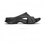 Balenciaga Mold Slide Sandal Black Beige 653874W3CE21000