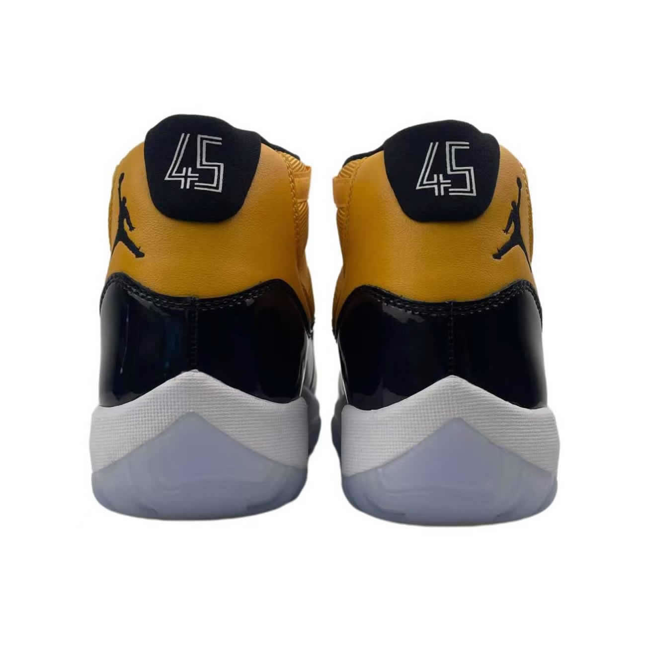 air Jordan 11 Retro Black yellow 2022 CT8012-118