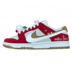 Nike SB Dunk Low 85 Christmas Red white Brown DO9457-112