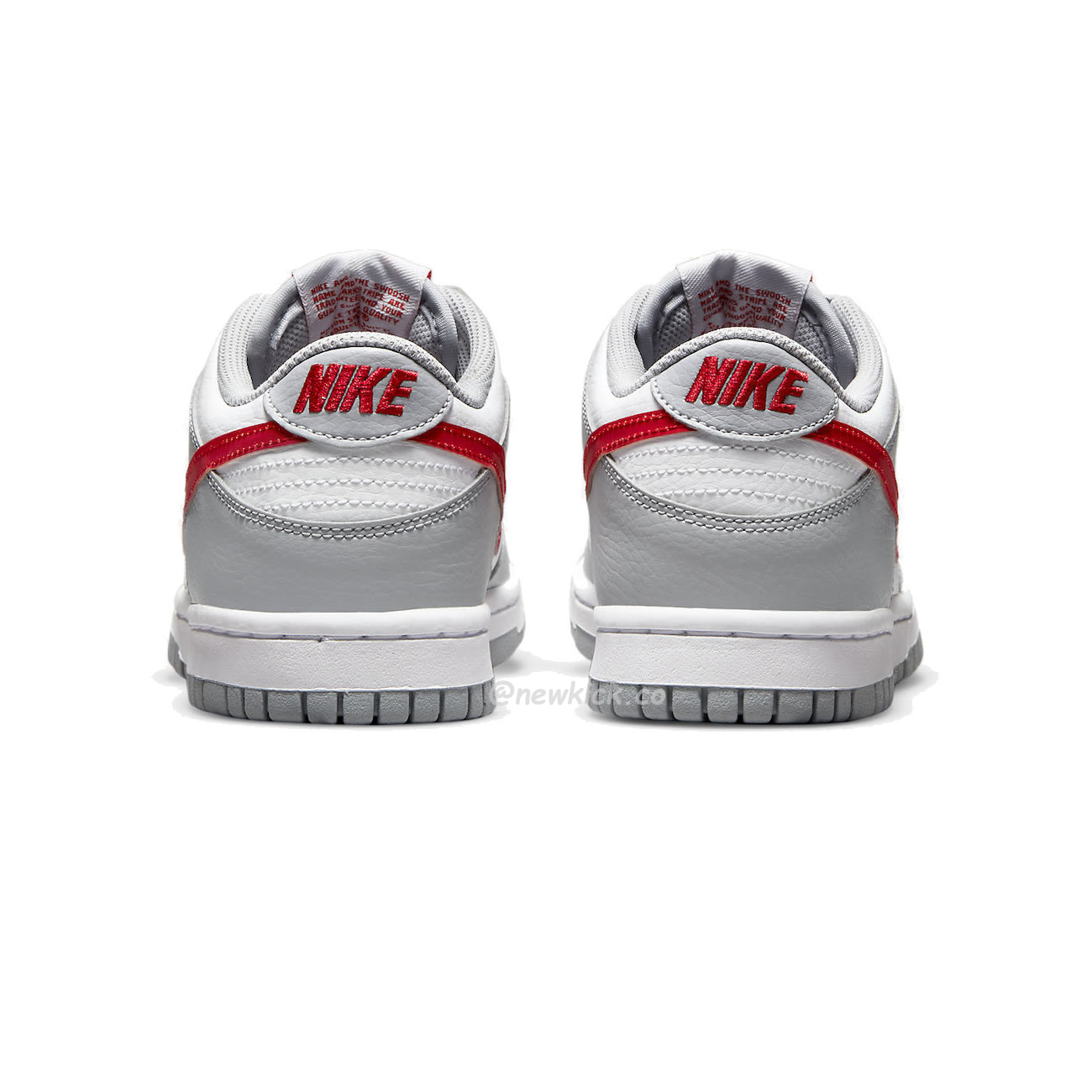 Nike Dunk Low White Wolf Grey University Red GS DV7149-001