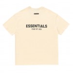Fear of God Essentials T-shirt Cream-Buttercream SS21