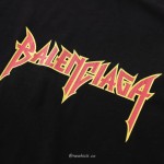 Balenciaga Metal Vintage Oversized T-Shirt Black Multi SS22