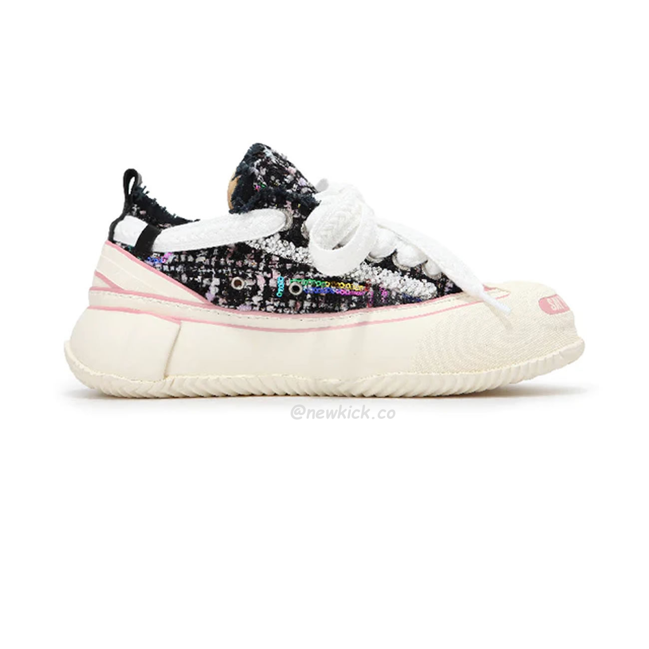 XVESSEL G.O.P. 2.0 MARSHMALLOW LOWS BLACK WHITE PINK