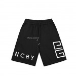 GIVENCHY 24FW4G Checkered Embroidered Shorts