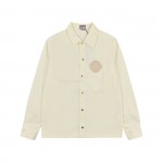 Dior 24SS Off White Cotton Denim Shirt