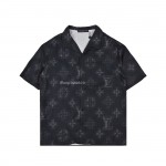 Louis Vuitton 24ss Old flower small logo short sleeved shirt