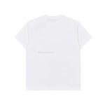Dior 24ss Pin logo contrasting embroidered short sleeved T-shirt