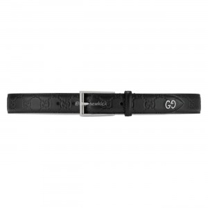Gucci Signature Belt with GG Detail Black 474311 CWC1N 1000