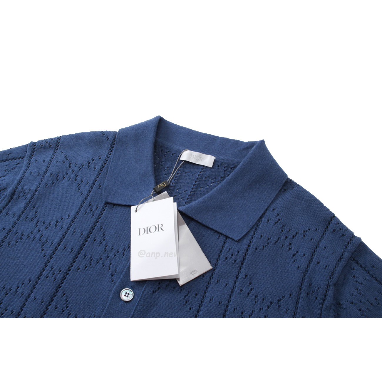 Dior Cannage Short-Sleeved Shirt
