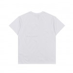 Fendi Pentagonal F embroidered flocked round neck short sleeved T-shirt