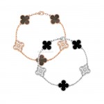 Van Cleef&Arpels Vintage Alhambra Four Leaf Clover Gold bracelet