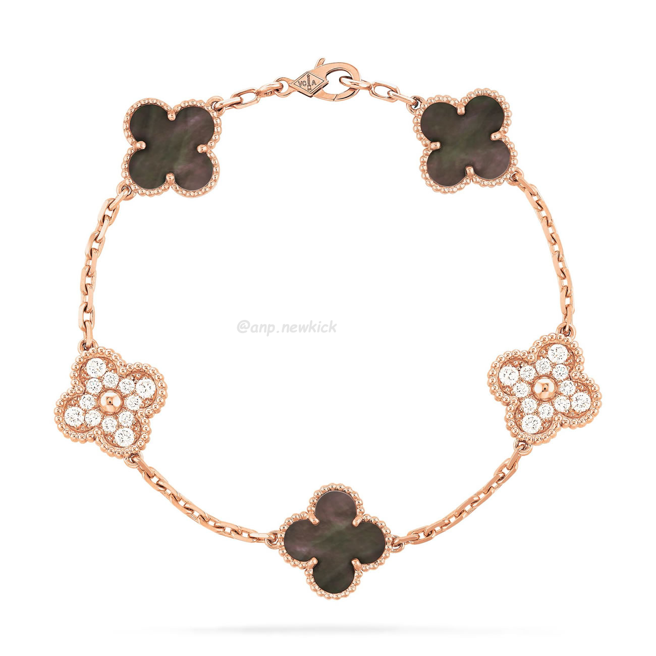 Van Cleef&Arpels Vintage Alhambra Four Leaf Clover Gold bracelet