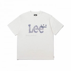 LEE x IAB Big Twitch Logo T-shirt White