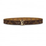 Louis Vuitton Reversible Belt LV Iconic Monogram Giant Reverse 30 MM Brown M0149U