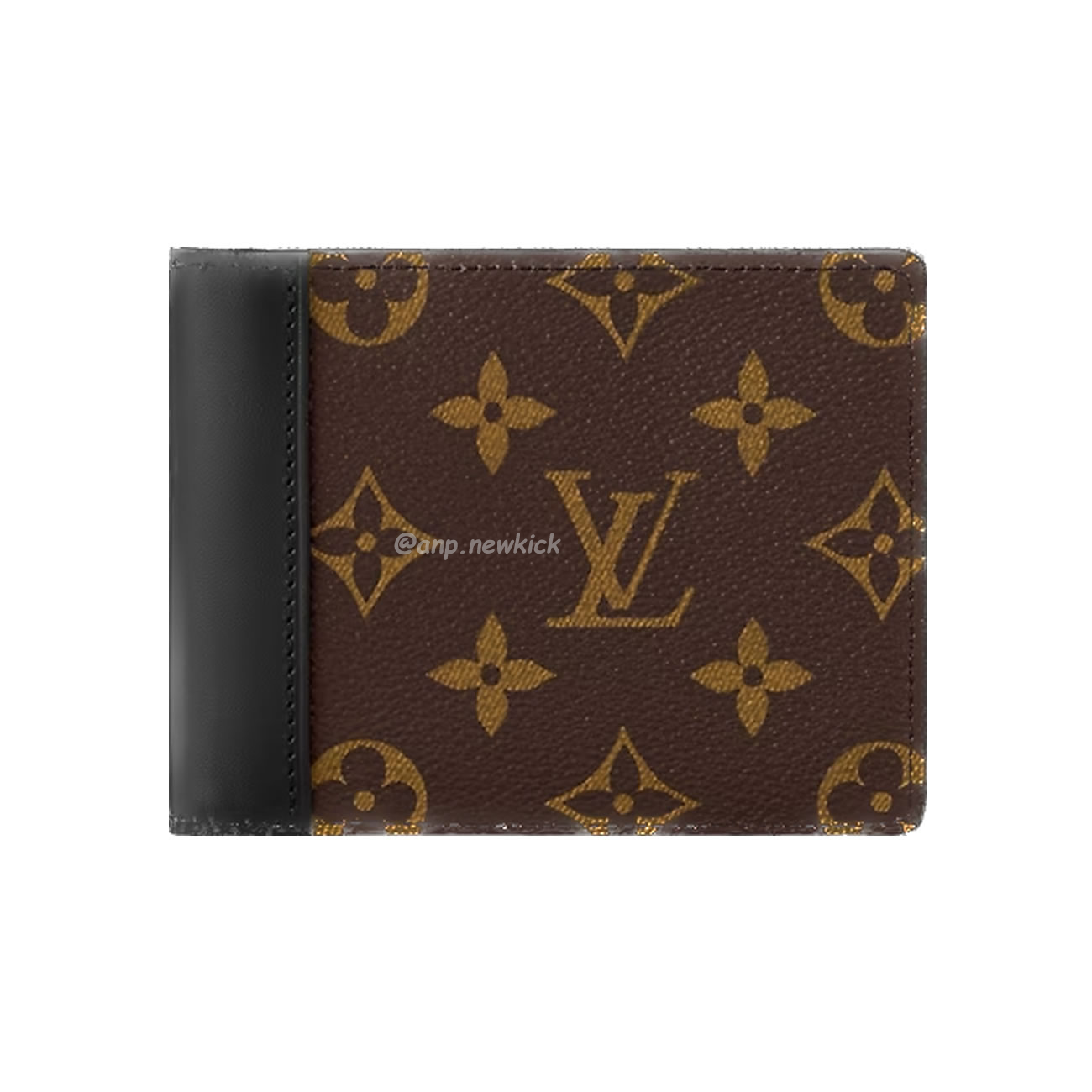 Louis Vuitton Wallet Monogram Multiple Brown Black M69408