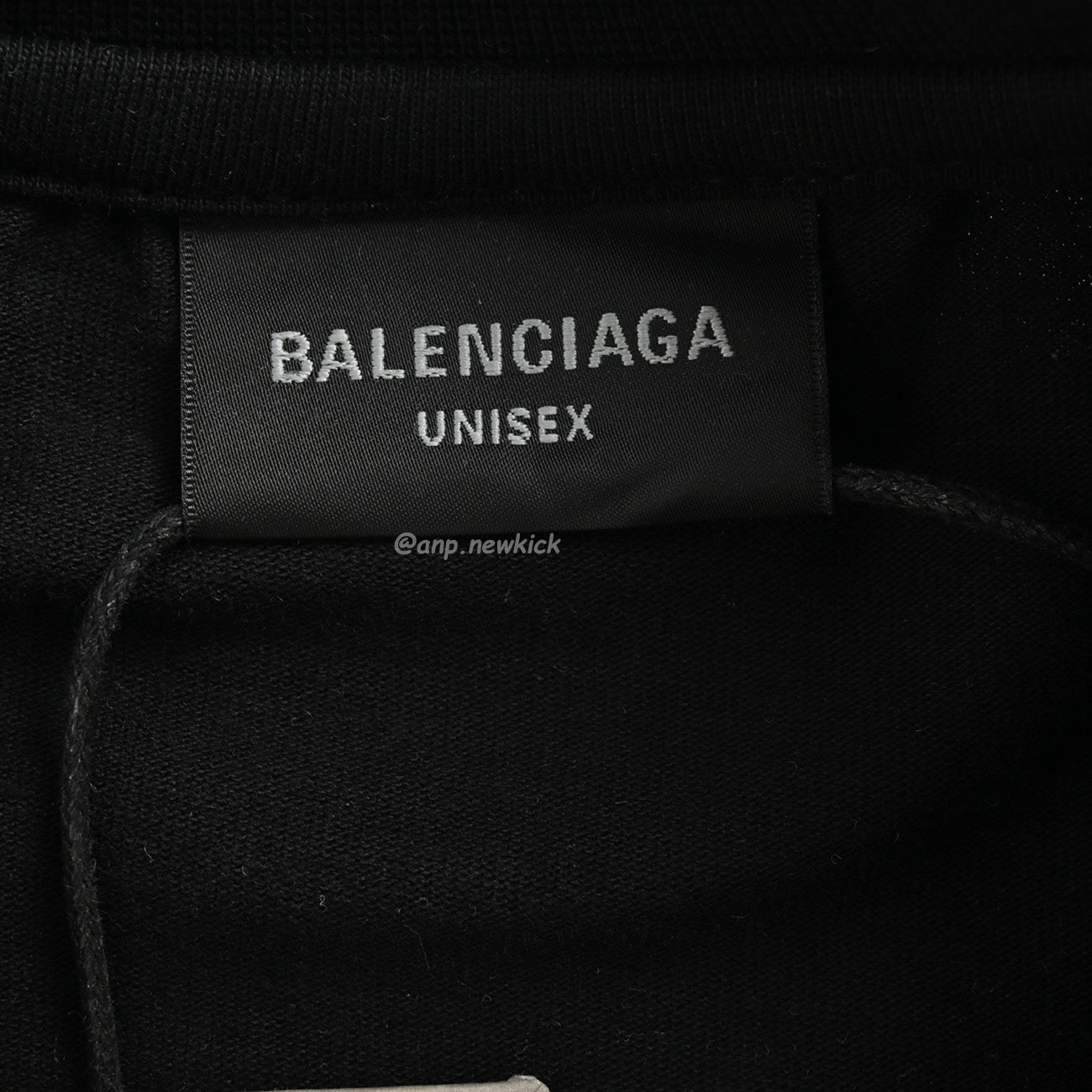 BALENCIAGA BLACK SOCCER LONG SLEEVE Jersey T-shirt