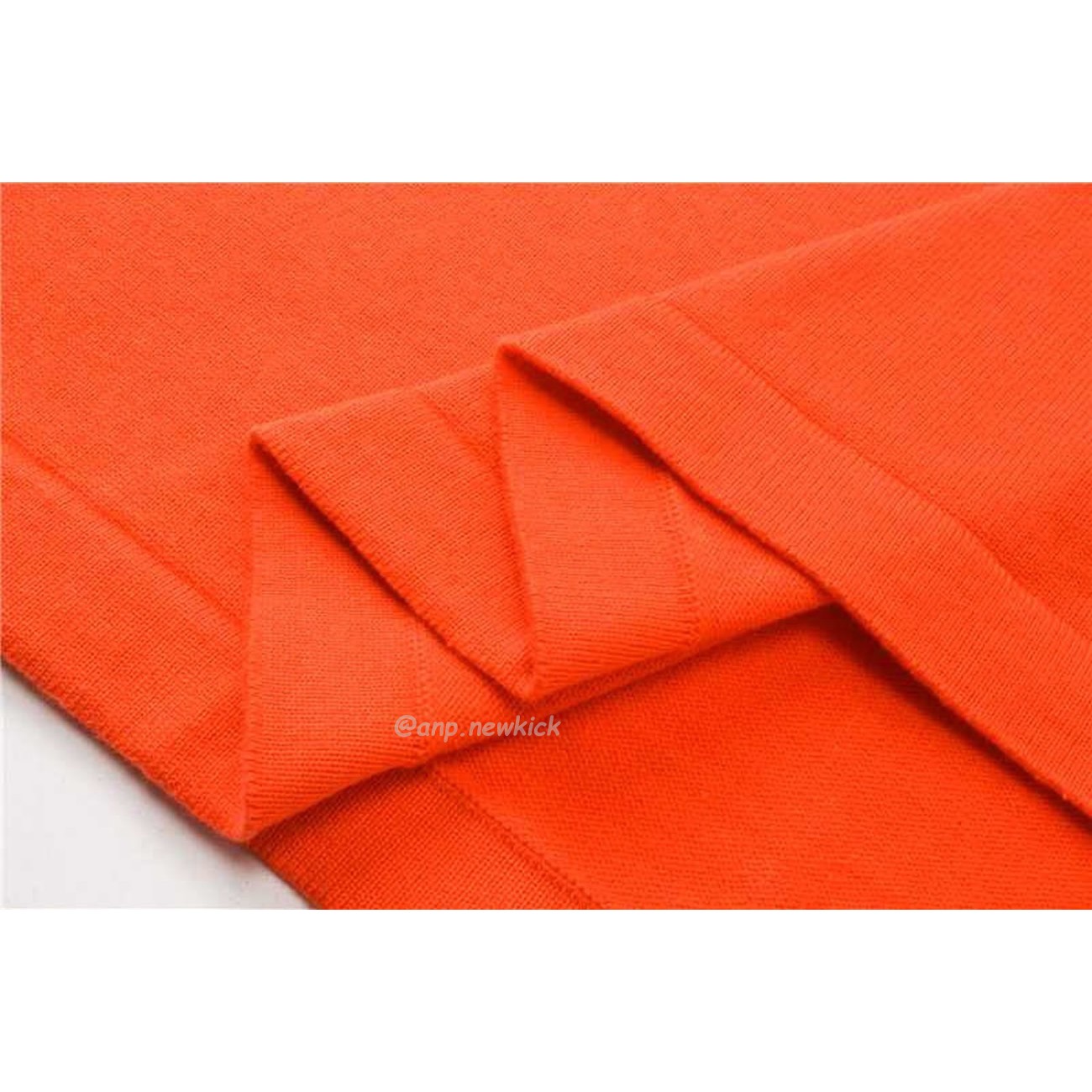 Louis Vuitton Short-Sleeved Cotton Crewneck Orange FW24