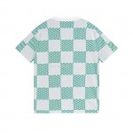 Louis Vuitton Round necked checkerboard T-Shirt