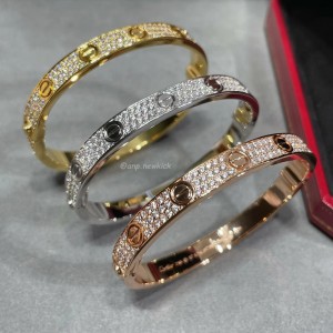 Cartier Bracelet Wide version full sky star Gold Rose Gold Platinum