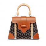 GOYARD Saigon Bag Wooden handle