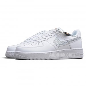 Air Force 1 07 Low "Just Do It" White Air Forces Ones AF1 Sale BQ6474-100