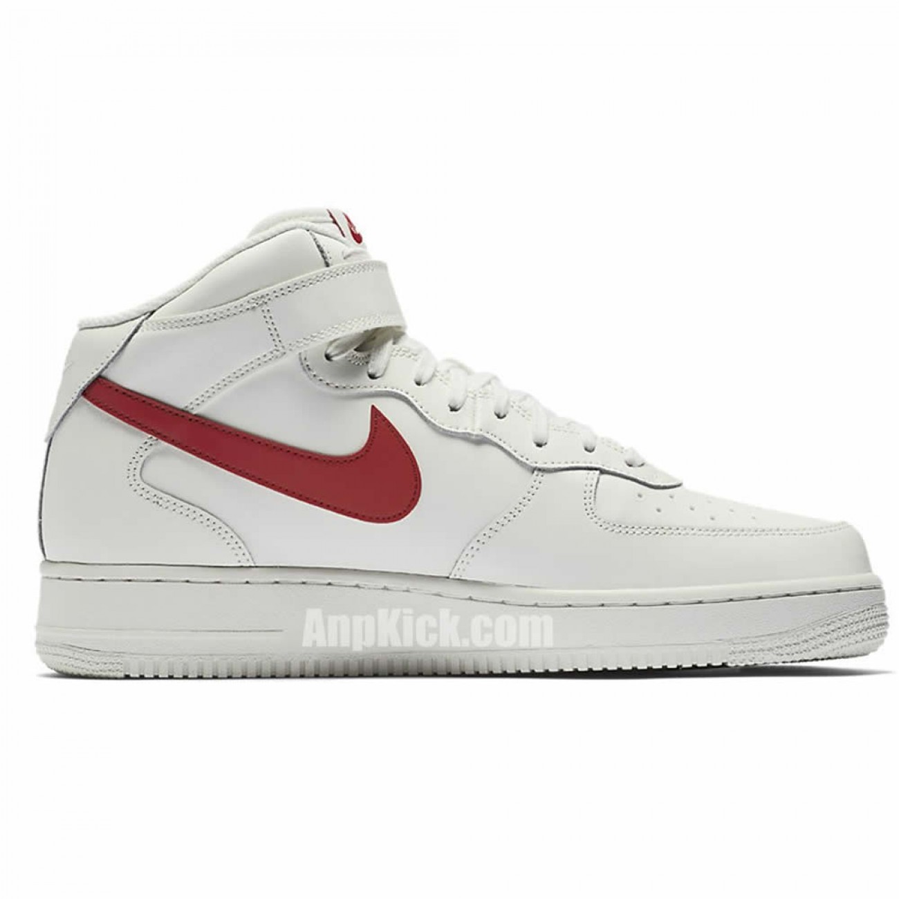 Air Force 1 Red And White Mid Mens Womens Nike AF1 315123-126