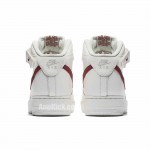 Air Force 1 Red And White Mid Mens Womens Nike AF1 315123-126