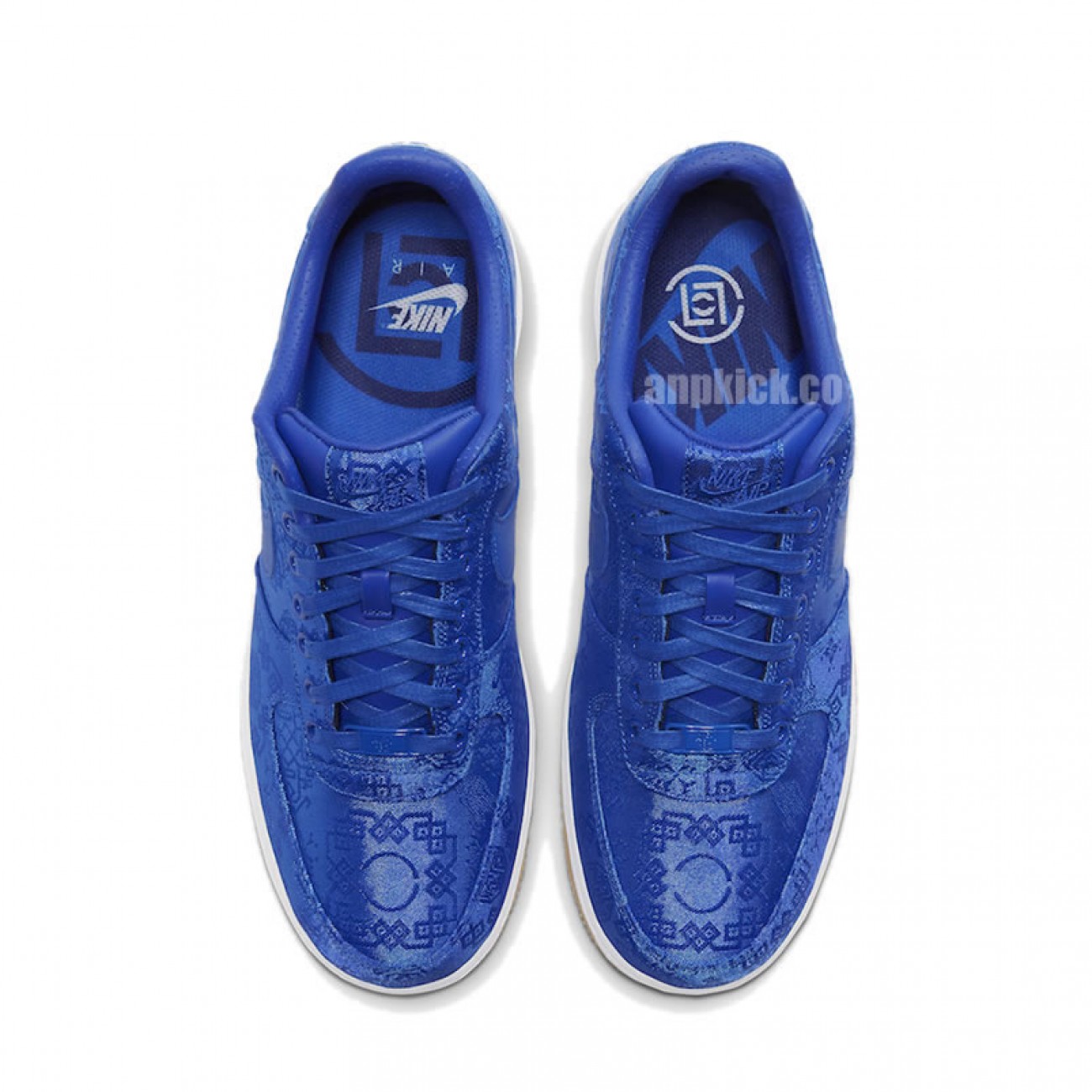 Clot x Nike Air Force 1 PRM Royal "Blue Silk" Release Date CJ5290-400